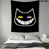 Deltarune Wall Tapestry Aesthetic Wall Hanging Printed Fabric Blanket Decorative Tapestries for Bedroom Living Room Home Decor