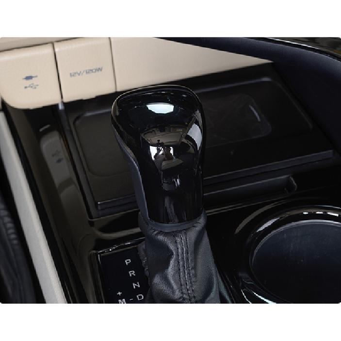 Bright black Gear Shift Knob Cover Trim 1pcs For Toyota Camry 2018-2026
