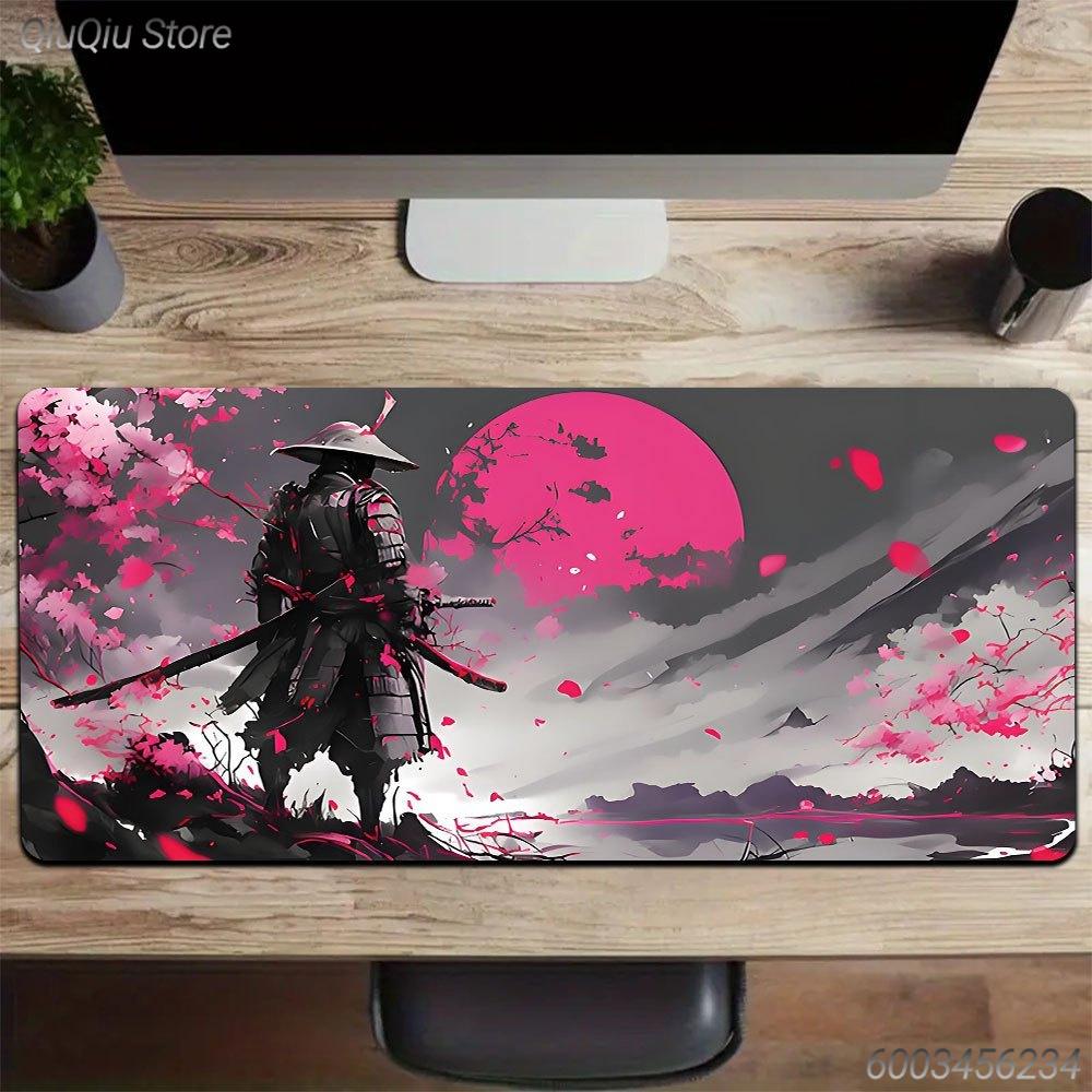 1pc Japanese samurai Large Mouse Pad computer mat Desk Mat keyboard mat Office Gaming Table Mat