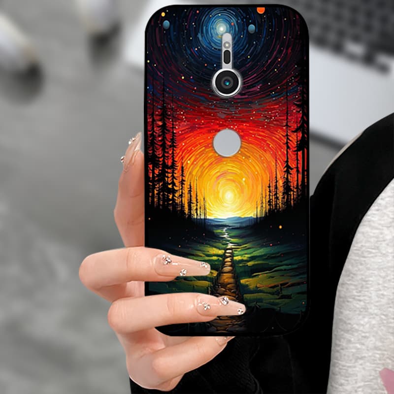 For Sony Xperia XZ2 XZ 4 2 1  Soft Silicone Black Back Shell Phone Cover For Sony XZ1 XZ2 XZ4 Funda Coque Shockproof Cases