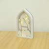 Creative Eid Desktop Ornament Moon Eid Wooden Decoration Night Light Ornament  Family Gatherings