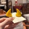 Resin Devil Horn Hairpins Miniature Ox Horn Hair Clips Demon Horn Barrettes  Anime Expo
