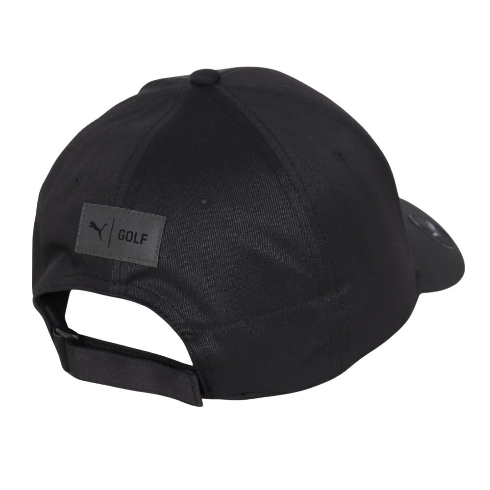 Golf Marker Brim Black Cap_02766301_Puma