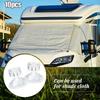10pcs Camper Suction Cup Anchor Securing Hook High-Grip Awning Suction Cup Fixing Pads Caravan Motorhome Organiser Holders