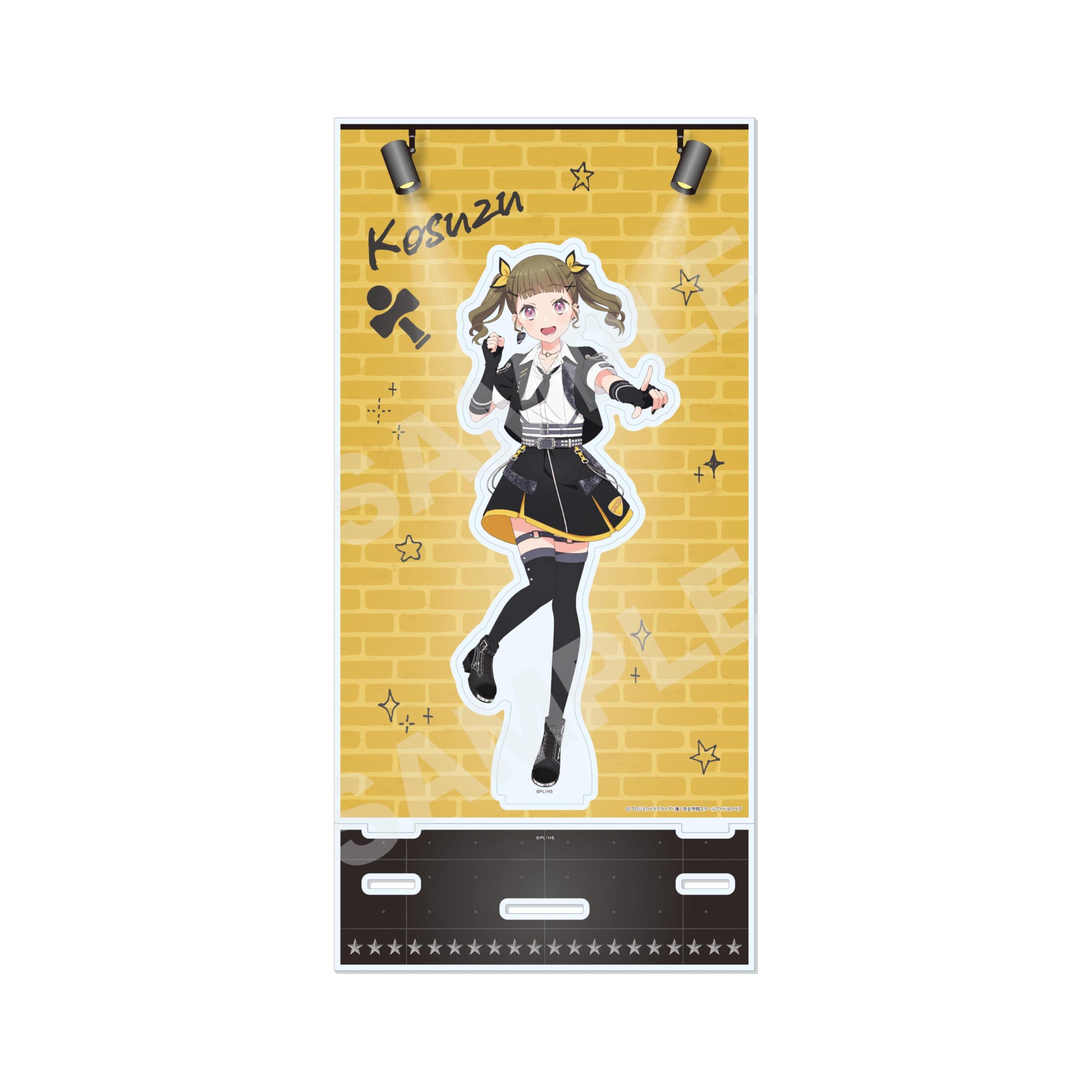 Love Hasunozora Academy School Idol Club E Atsumachi Kozuru Acrylic Stand with Background Live! Girls