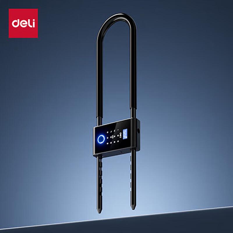 

Deli Smart Glass Door Fingerprint Lock CN plug (adapter included)