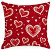 New Valentine's Day Pillow Case Couple Home Sofa Living Room Bedroom Decoration Pillow Case Cushion