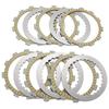Dirt Bike Clutch Friction Steel Plates Kit For Suzuki DR500 X/Z/D DR500R DR500S Off‑road Motorcycle Clutch Disc Repair Accessory