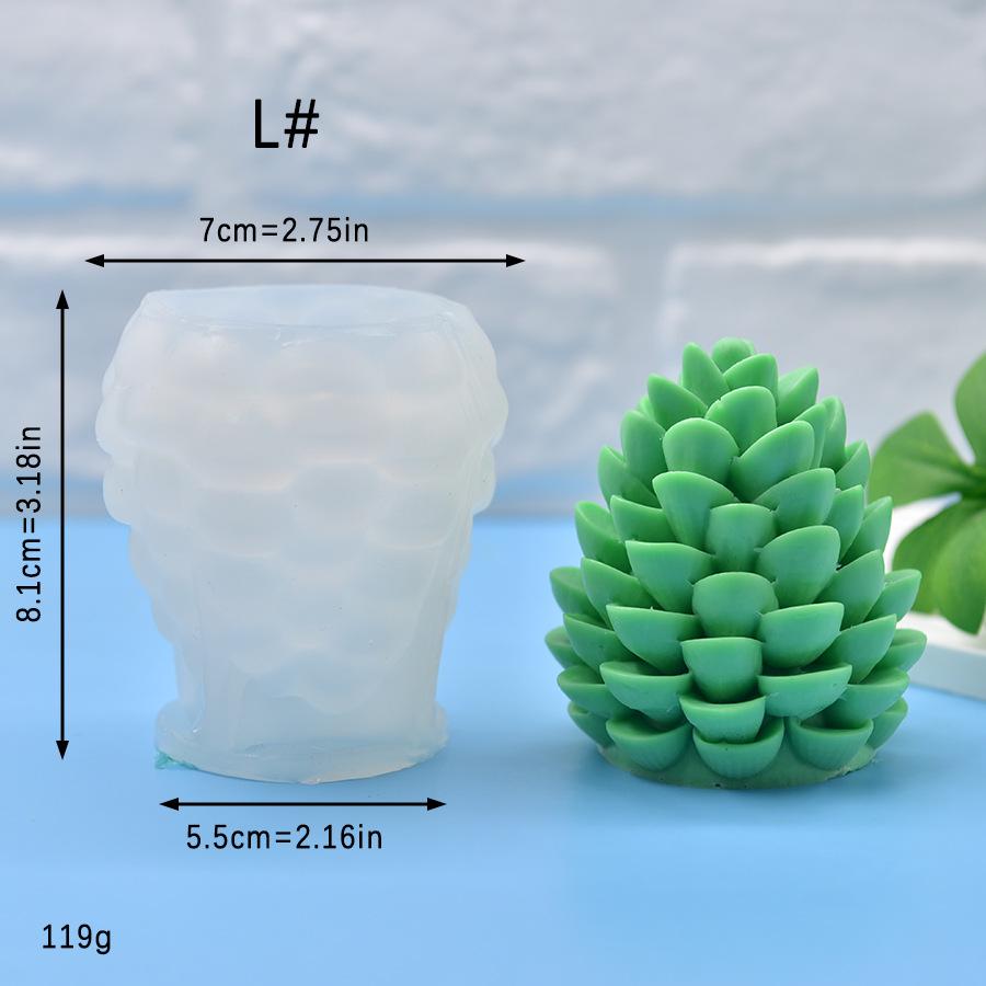 Pinecone Silicone Mold