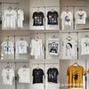 High-Quality Distressed Print Oversized Short Sleeve T-Shirt Mens Streetwear Clean Fit Casual Tee