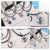 Vintage Original Heart Crystals From Austria Choker Necklaces For Women Double Rope Chain Statement Necklaces Wedding Jewelry