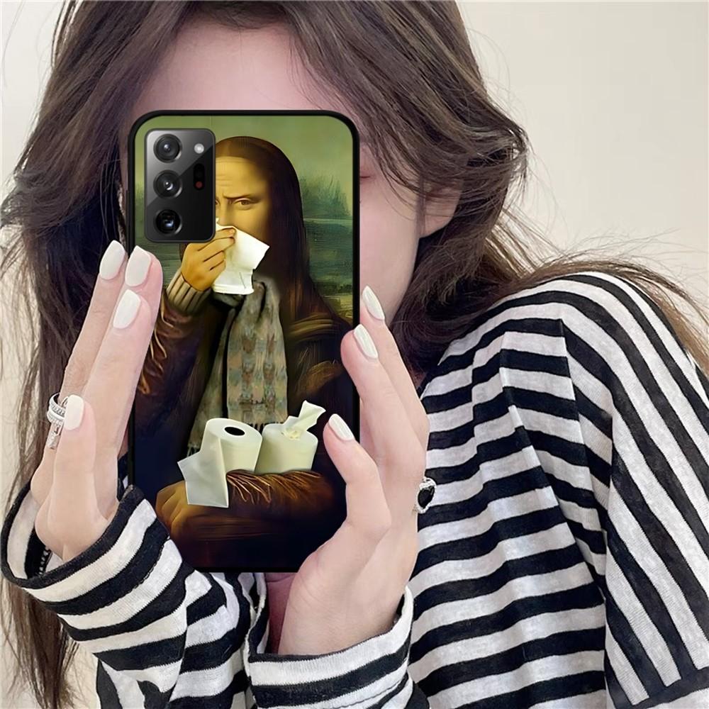 Mona Lisa Phone Case For Samsung A 10 11 12 13 20 21 22 30 31 32 40 51 52 53 70 71 72 73 91 13 Shell