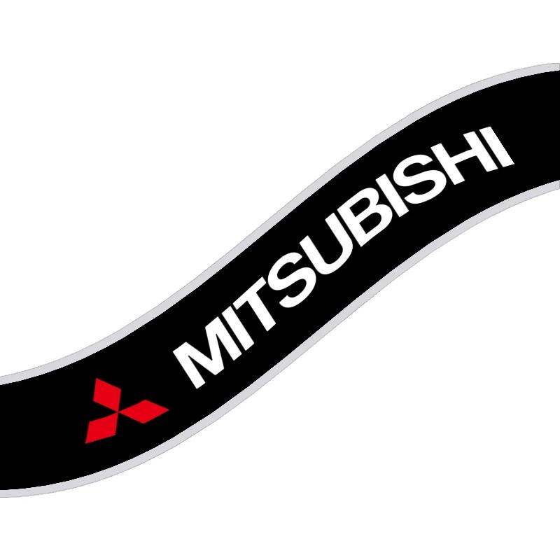 Car Front Windshield Stickers Front and Rear Decorative Decals Stickers For Mitsubishi ASX Lancer Pajero Outlander EVO EX Pajero