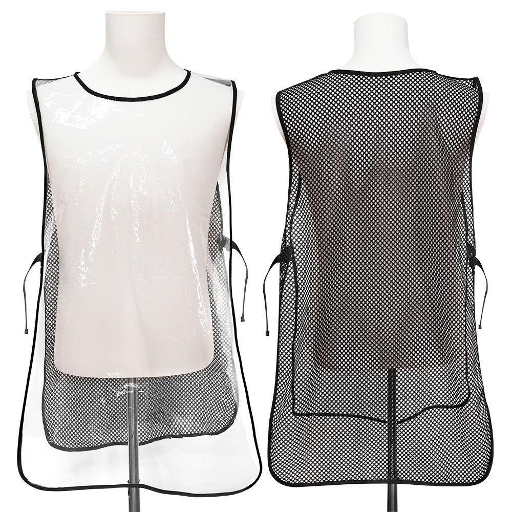 Waterproof Kitchen Apron Transparent Barbershop Apron Easy Clean Work Apron  Hairstyling