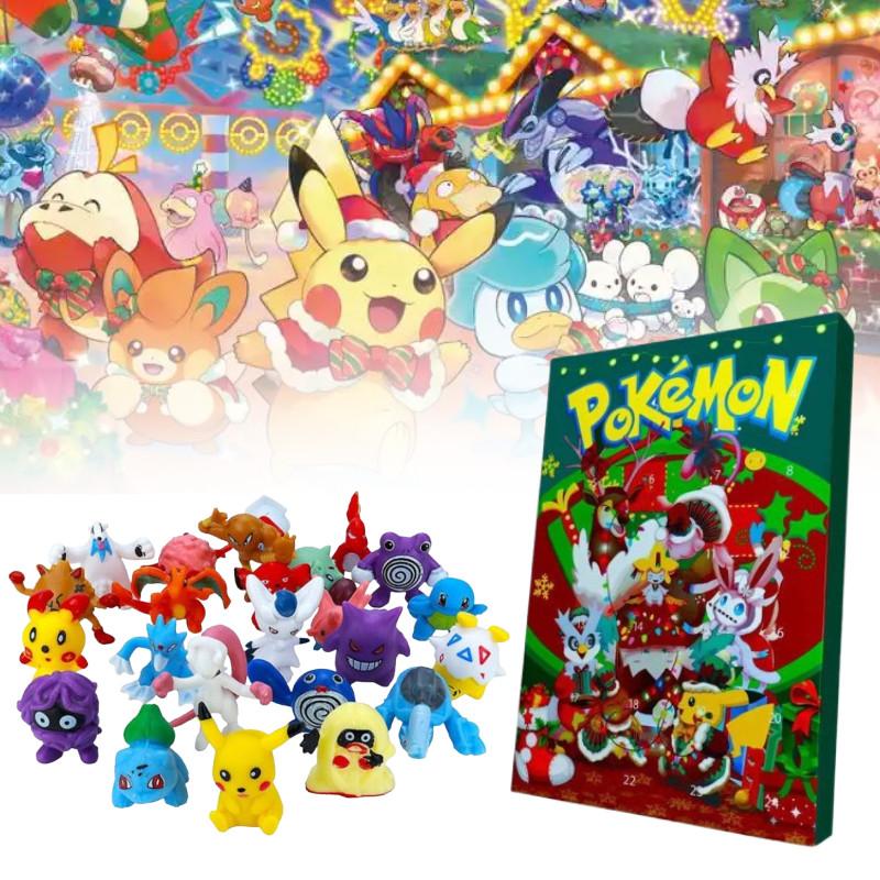 Holiday Christmas Advent Calendar Blind Box For Kids Toy Gift Cartoon