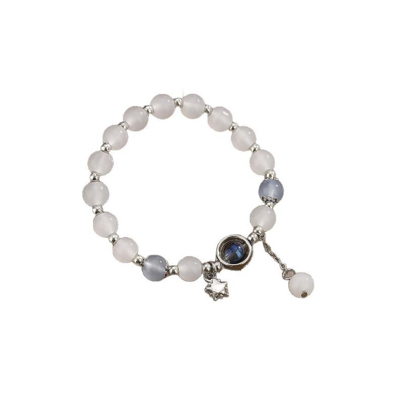 Opal Bracelet Niche Design Simple Crystal Jewelry Girls New Trendy High-end Bracelet