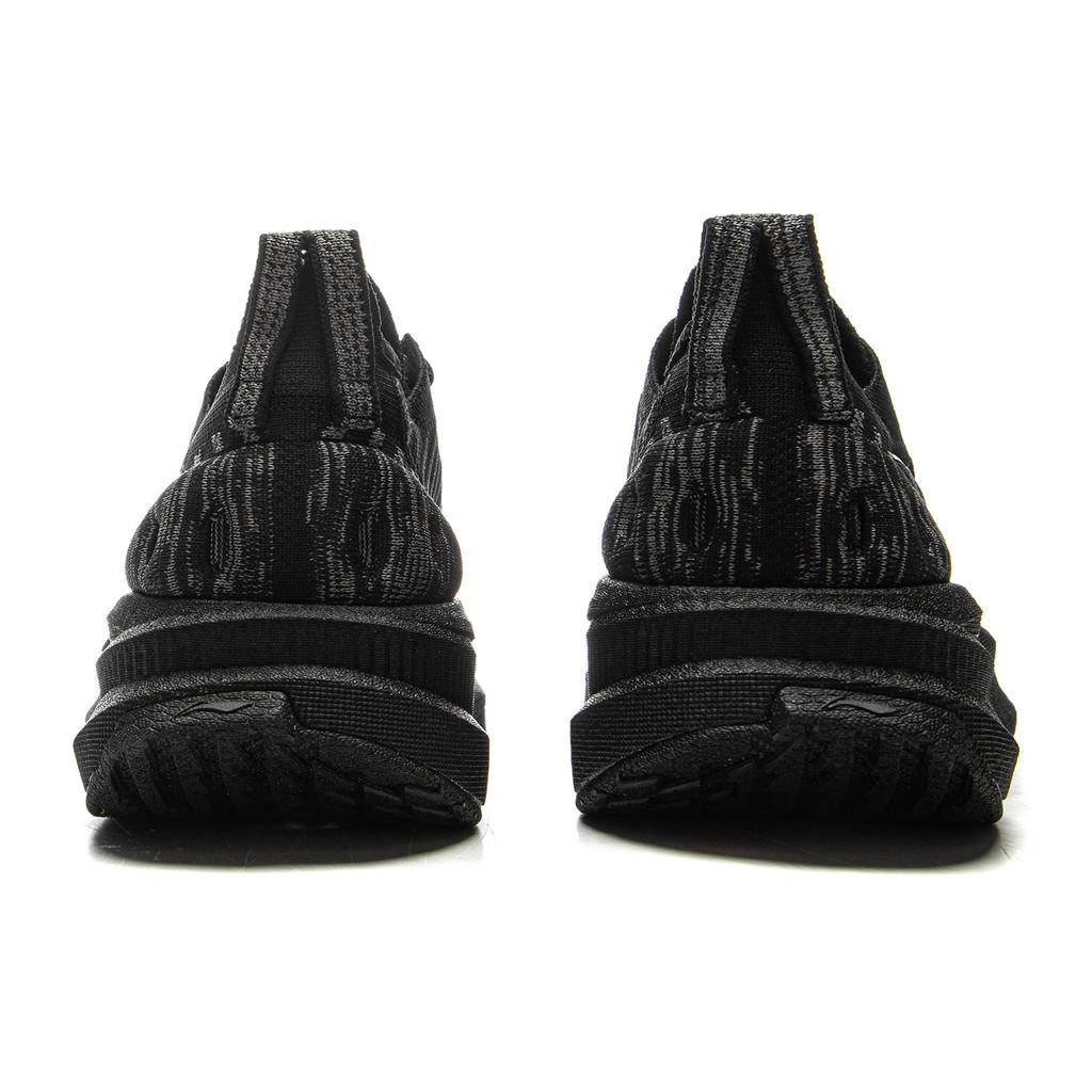 Li-Ning Li Ning Leisurely Fabric Breathable Low top Running Shoes Men's Black ARSU065-2