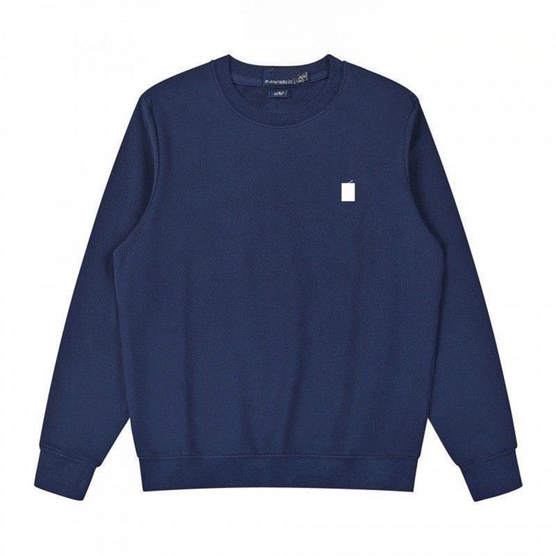 ZYLLO Long Sleeve T-shirt Men's Embroidery Pullover Loose Casual Round Neck Sweatshirt