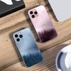 Pearl Lotus Powder For IPhone 16 Pro Max 15 Pro 14 13 12 Mini 11 XS Max XR 7 8 Plu SE 2022 Tempered Glass Phone Case