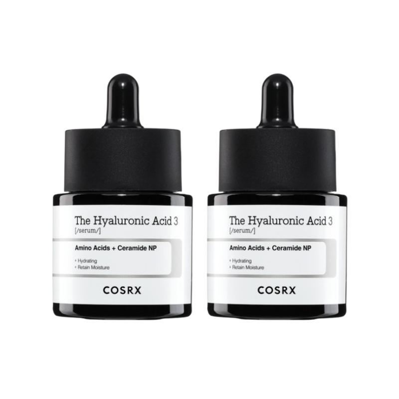 COSRX The Hyaluronic Acid 3 Serum 20ml – Triple Hyaluronic Acid Hydration Serum |Intense Hydrating Serum for Dry & Tight Skin | K-Beauty