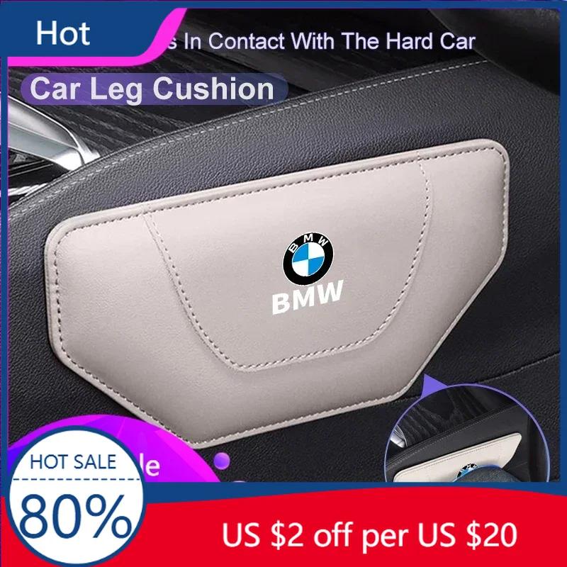 2025 Hot Car Leather Knee Pad Leg Pad Hand Inside Armrest Leg Pad Holder Support Accessories For BMW E46 E90 E60 F30 F10 E39 E36