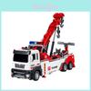 Childrens Engineering Vehicle Toy With Dual Hook Road Rescue Truck With Lighting And Sound Effects