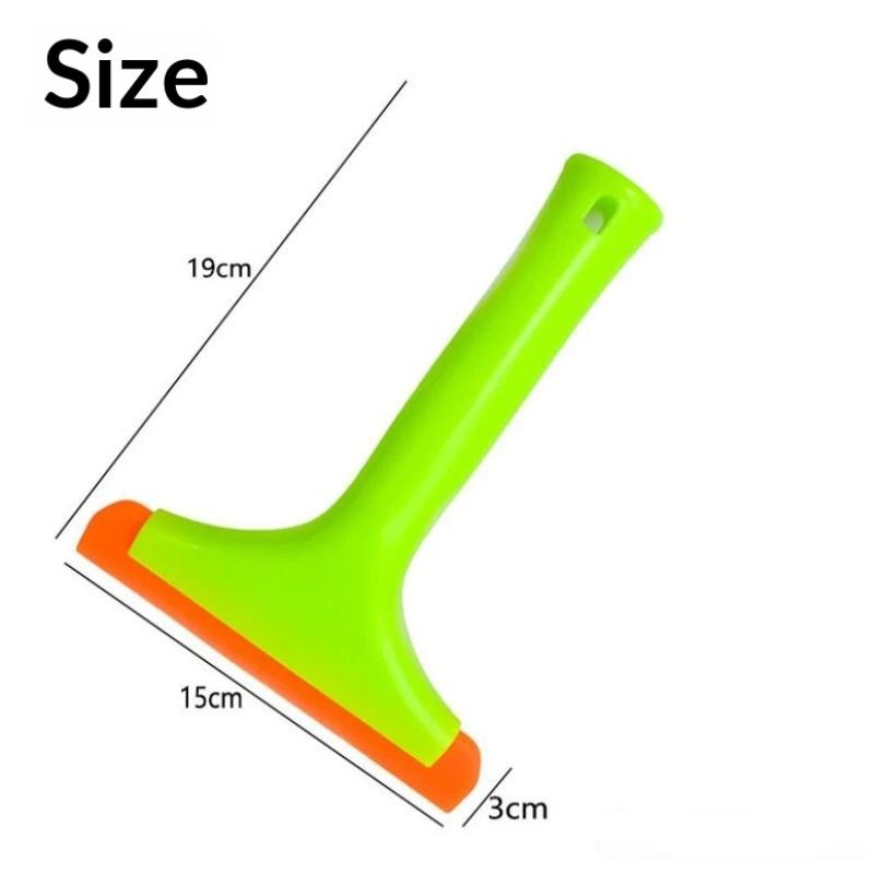 Non-Scratch Silicone Squeegee Car Wrap Tools Water Wiper Drying Blade Soft Window Squeegee Scraper For Windshield Glass Mirror