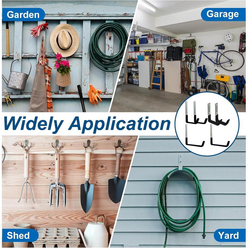 Hooks for Garage Garage Hangers Heavy Duty Wall Hooks 6X Garage Hooks Utility Hooks Tool Hooks Wall Hanger for Power Tools