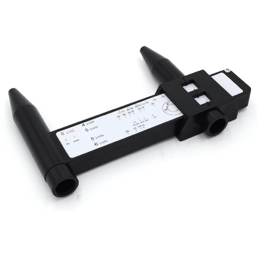 Wheel/Stud Bolt Pattern Measuring Tool/PCD Ruler - 4 5 6 8 Holes Lug Bolt Pattern Gauge