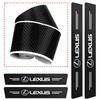 Carbon Fibre Car Threshold Stickers For Lexus RX330 IS250 Ct200h IS350 RX350 LS430 Car Door Trunk Decorative Sticker Car StylingKZ1 