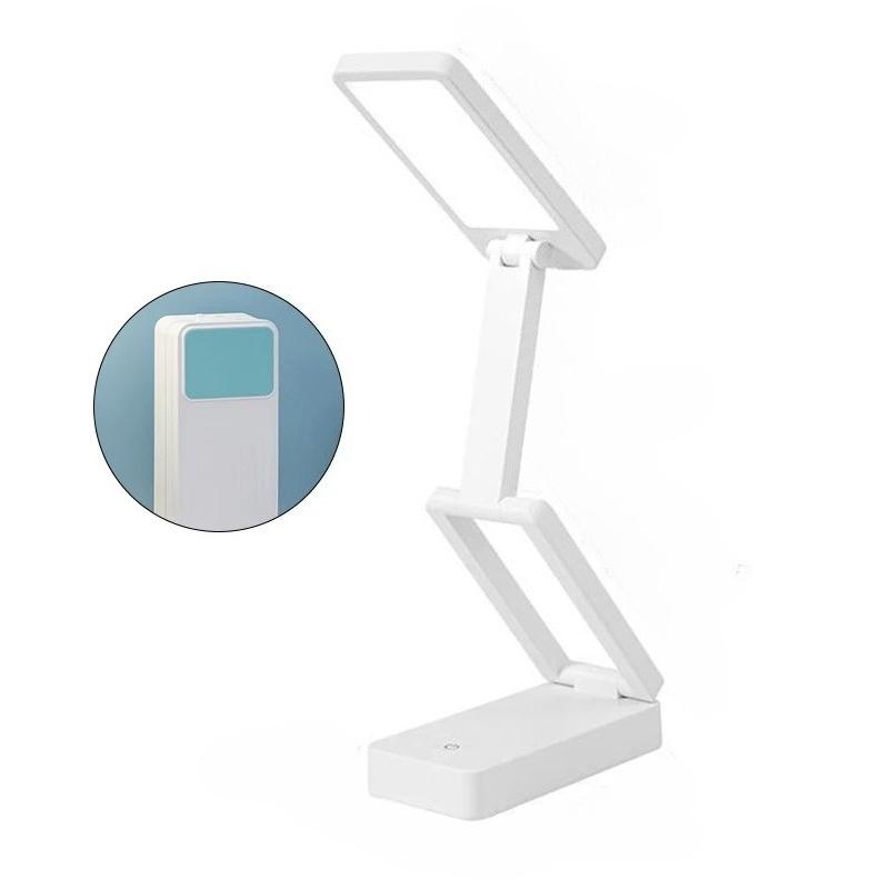 

Desk Lamp LED Night Lights Folding Rechargeable Lamps Portable Adjustable Lighting Study Lamps for Bedroom Living Room Dormitory синій