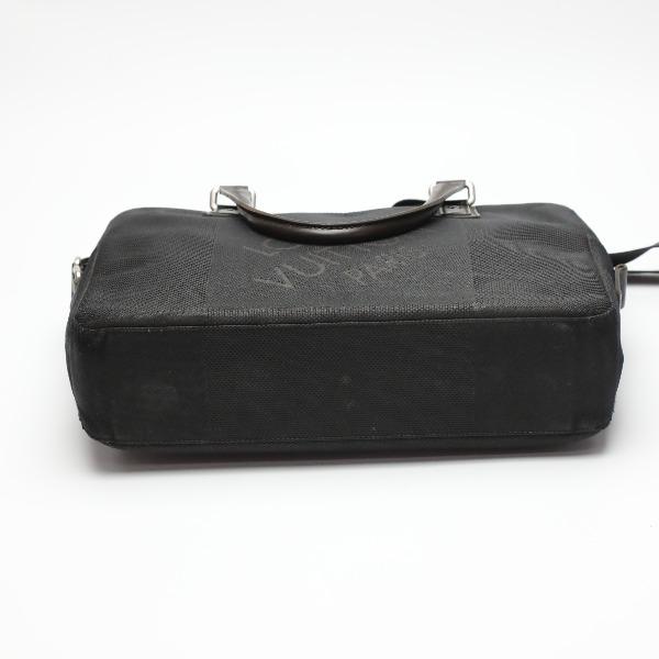 LOUIS VUITTON Damier Jean Yak Business bag Damier canvas Noir (Black) M93082 Used