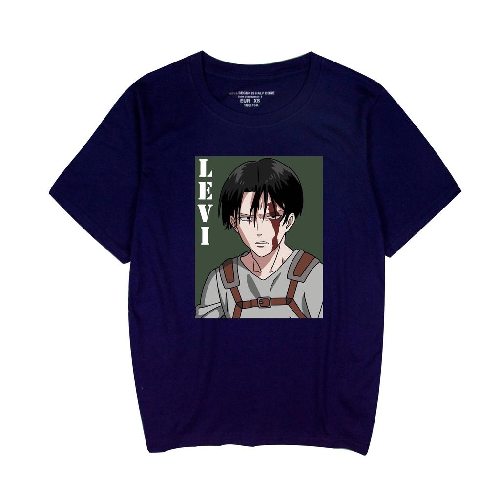 Suncomics ATTACK ON TITAN the Giant Summer Anime Casual Couple Cotton Short Sleeves