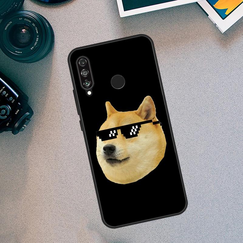Cheems Doge Meme Funny Doggy For Huawei Nova 5T 9 10 SE 3i 7i 8i 11i 12i Y60 Y61 Y70 Y72 Y73 Y90 Y91 P30 P40 Lite Case