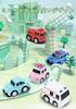 Huang Yem Toy Mini Car Alloy Car Working Mini Car Kids Festival Prize Cars, Set, Set, 12-Piece Set, Vehicles, Set, Pull-Back Cars, Toy, Gift, Reward,