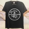Vintage Sommer T-Shirt für Herren Birdland New York Jazz Vogel Saxophon Musik Logo Kurzarm Streetwear Rundhalsausschnitt T-Shirt