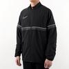 Nike Dri-FIT Academy Soccer Training Drilled Collar Windbreaker Jacket Men Outerwear Black CW6118-014