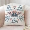 Blue Bird Home Decor Print Pillow Case Pillowcase Doublesided Printed Sofa Cushion Bedroom Headboard Pillow