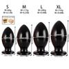 7 Size Buttplugs Anal Beads Balls Cunt Plug Dilatador Anal Plug Sex Toys Small And Big 9.5cm Huge Anal Plug Toys For Women Men