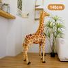 Peluche Giraffa Gigante da 140CM Bambole Giraffa Molto Realistiche Giocattolo Animale Morbido Imbottito Regali per Bambini Decorazione Stanza dei Bambini
