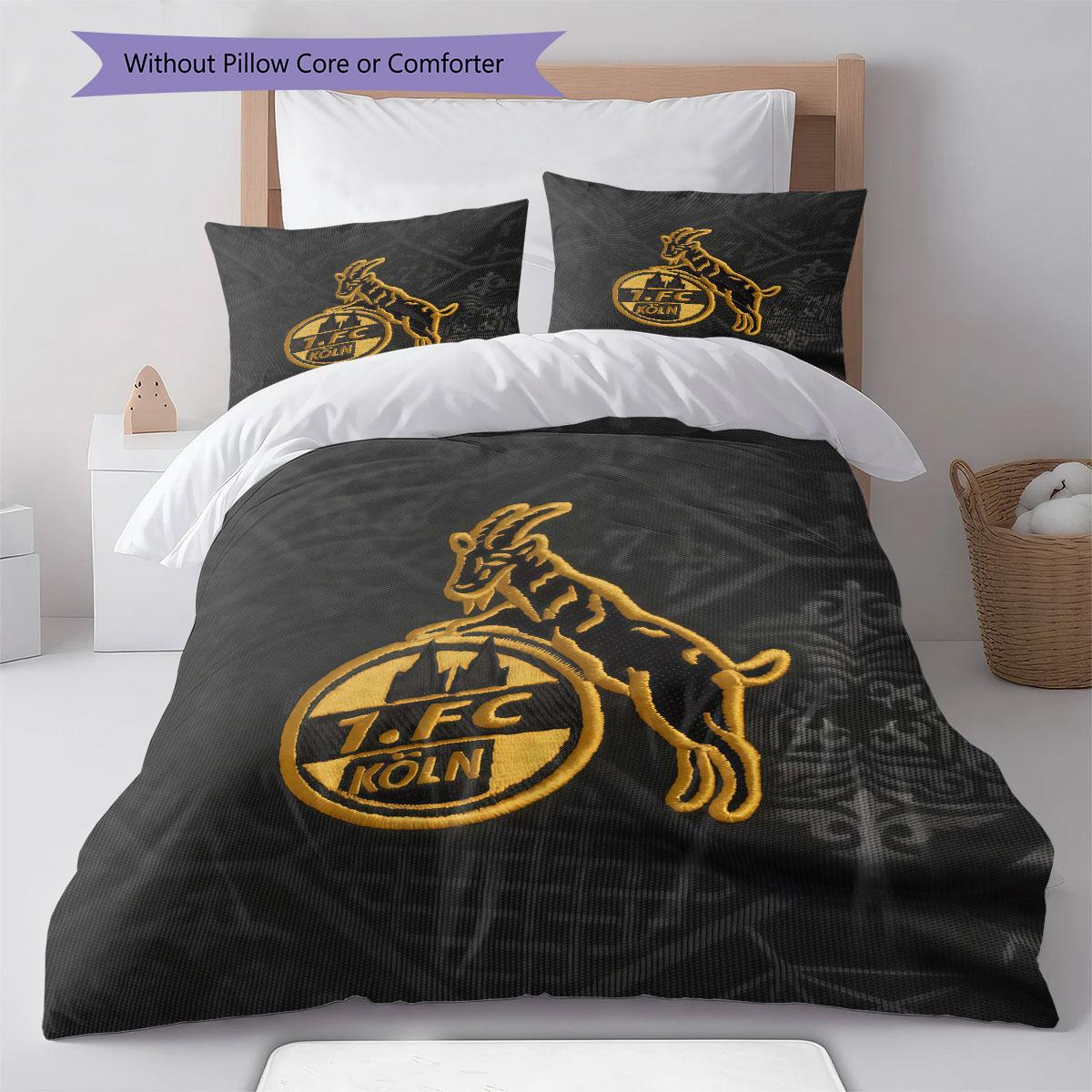 FC Köln Logo Pattern Bedding Home