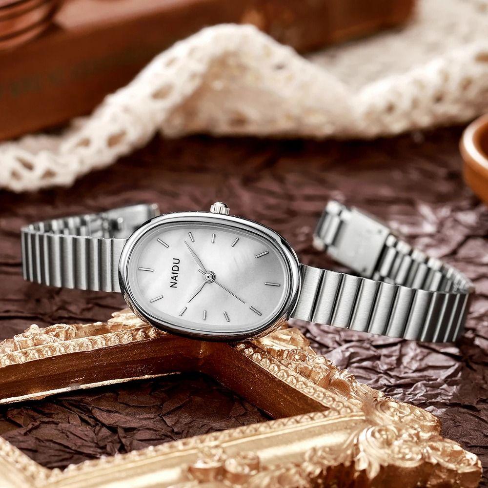 Portable Ladies Business Watches Exquisite Vintage Female Clock Women's Quartz Watch  Daily Use