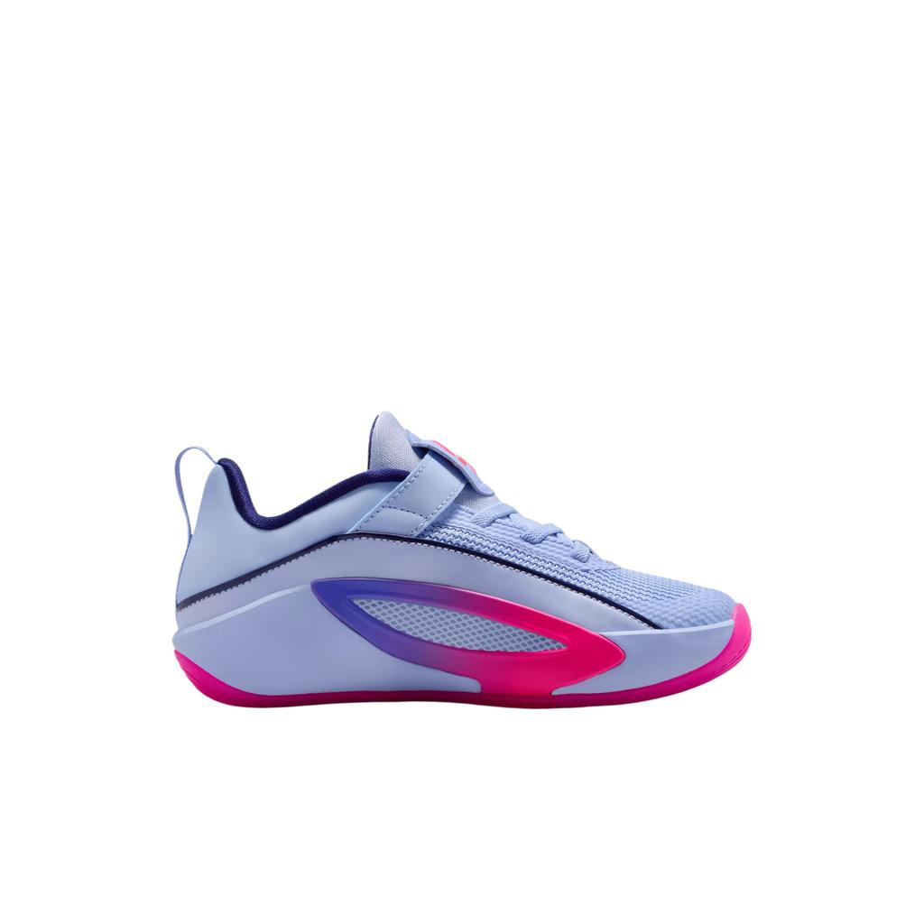 Air Jordan Luka 5 PS Light Marine Blue Void Kids Sneakers Sapphire Hyper-Pink IW9039-500