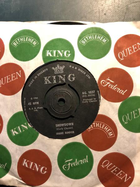 

7inch Record SHANE RIMMER Showdown KG1037 King Records 1966 UK Pop Used