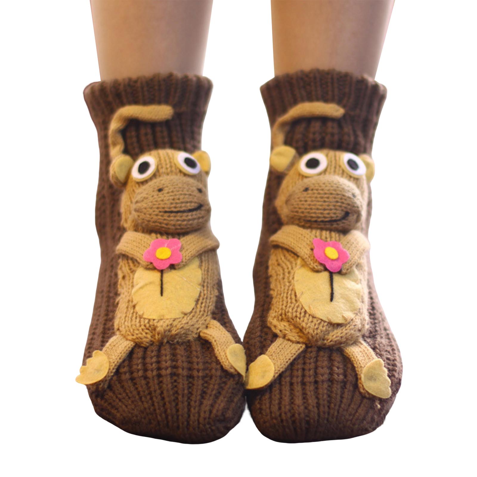 

Women s Thick Knit Proof Warm Casual Floor Carpet Socks One Size