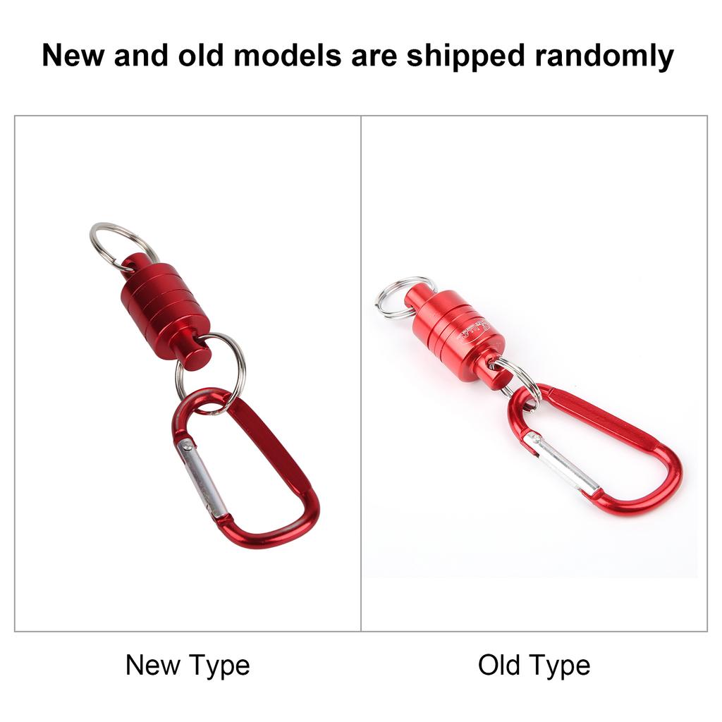 Fischernetzhalter Fliegenfischer-Kescher Magnetischer Kescherhalter Fliegenfischer-Kescher Freigabe-Netzhalter Karabiner Haken Magneto