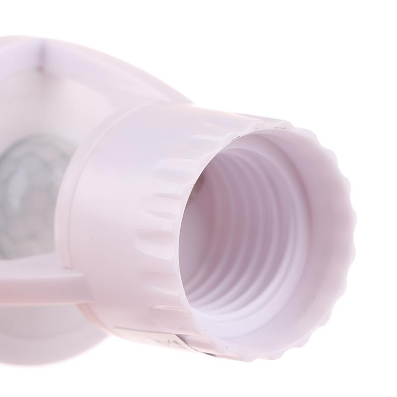 360 Stupňů Lidská Indukce Pohybu Senzor Lampa Patice Základna Ac85-265V Spínač Času Zpoždění E27 Základna Držák Patice Adaptér Převodník