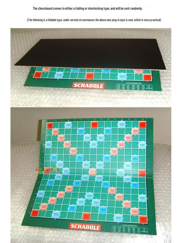 SCRABBLE Gioco di Ortografia Alfabetica Multilingue: Gioco da Tavolo di Apprendimento Inglese, Francese, Spagnolo