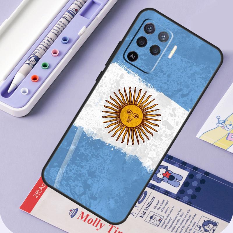 

Argentina Flag For Oppo A60 A80 A40 A94 A74 A54 A15 A18 A38 A58 A78 A98 A16 A76 A96 A57 A17 A77 A5 Pro Case OPPO A79 5G