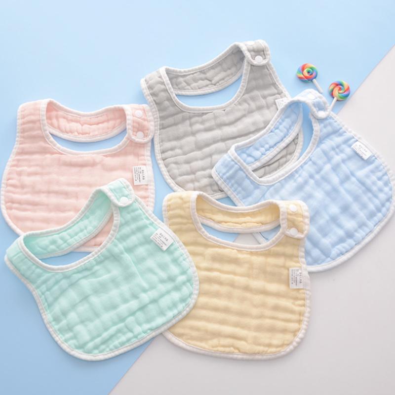 1 Piece Newborn Burp Cloths Bandana Baby Bibs Cotton Infant Feeding Bib For Kids Boys Girls Soft Saliva Towel